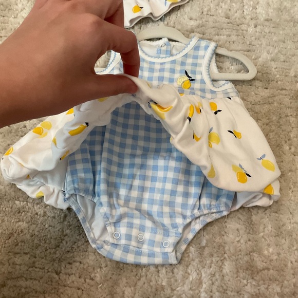 Little Me Lemon Bubble with Hat - Picture 3 of 5